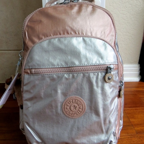 kipling seoul rose gold